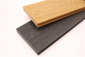 Natural feeling Anti-Slip Waterproof Outdoor Composite Solid Deck Flooring